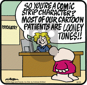 Ziggy on Monday August 25, 2025 Comic Strip