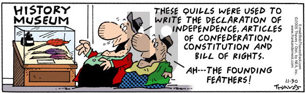 Frank and Ernest - Wednesday November 30, 2005 Comic Strip
