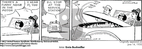 Nancy Classics on Wednesday June 14, 2017 Comic Strip