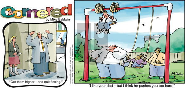 Cornered on Sunday July 4, 2021 Comic Strip