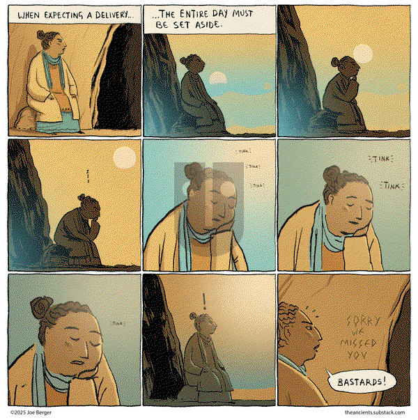 The Ancients on Thursday October 23, 2025 Comic Strip