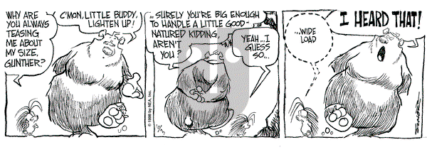 The Grizzwells on Wednesday June 3, 1998 Comic Strip