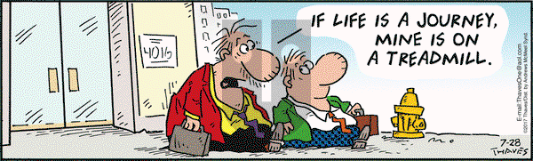 Frank and Ernest on Friday July 28, 2017 Comic Strip