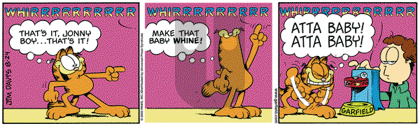 Garfield on Thursday August 24, 2000 Comic Strip