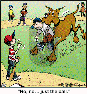 Marmaduke on Thursday July 7, 2016 Comic Strip