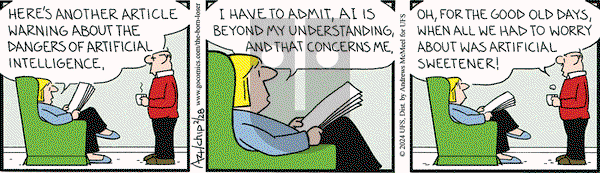 The Born Loser on Wednesday February 28, 2024 Comic Strip