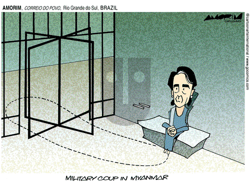 ViewsAsia on Monday February 1, 2021 Comic Strip