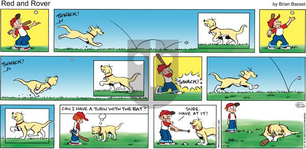Red and Rover on Sunday April 18, 2021 Comic Strip
