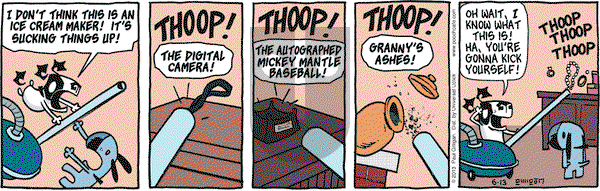 Pooch Cafe on Thursday June 13, 2013 Comic Strip