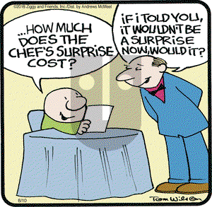 Ziggy on Friday August 10, 2018 Comic Strip
