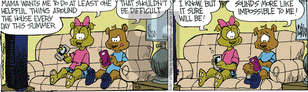 The Grizzwells on Thursday June 8, 2017 Comic Strip