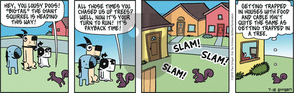 Pooch Cafe on Wednesday July 18, 2018 Comic Strip