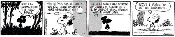 Peanuts on Friday January 9, 1970 Comic Strip