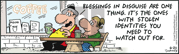 Frank and Ernest on Wednesday June 20, 2018 Comic Strip