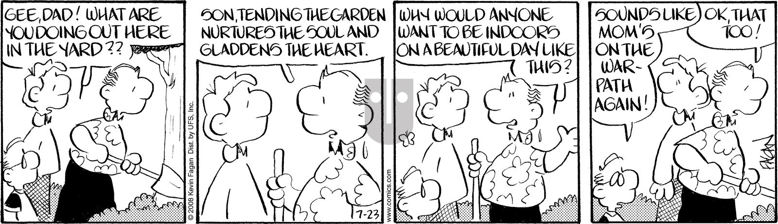 Drabble - Wednesday July 23, 2008 Comic Strip