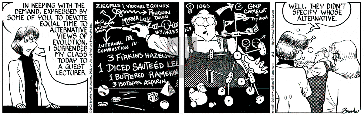 9 Chickweed Lane - Saturday February 2, 2002 Comic Strip