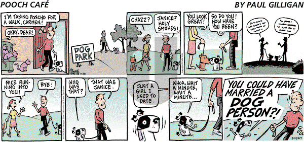 Pooch Cafe - Sunday November 20, 2005 Comic Strip