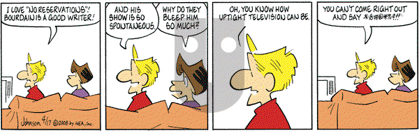 Arlo and Janis on Thursday April 17, 2008 Comic Strip