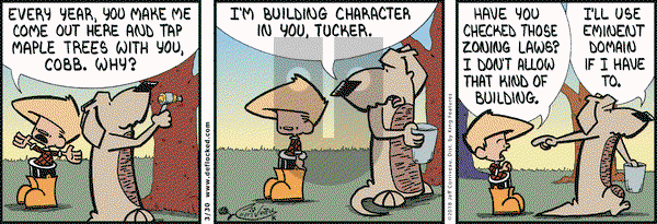 DeFlocked on Friday March 30, 2018 Comic Strip