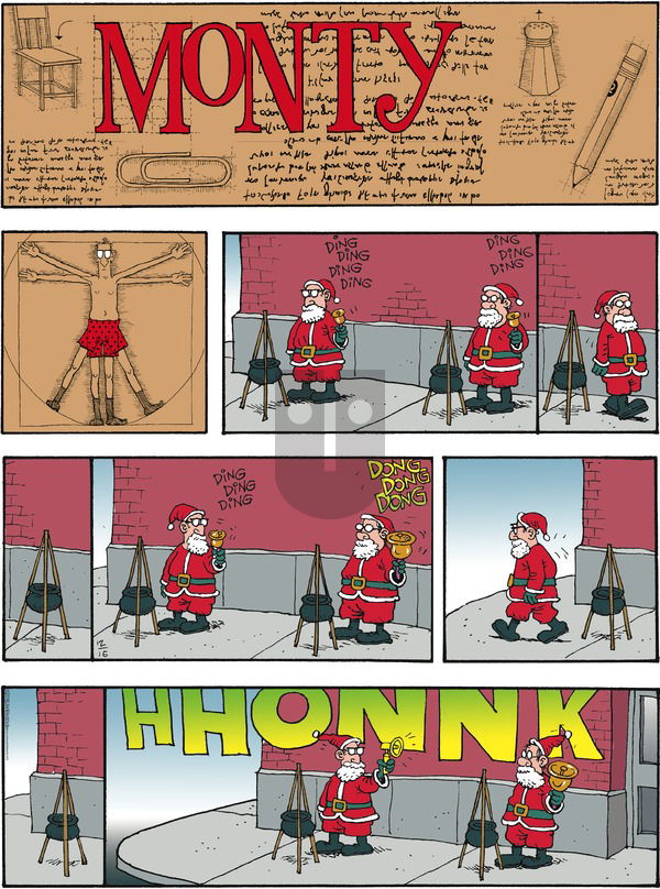 Monty on Sunday December 16, 2018 Comic Strip