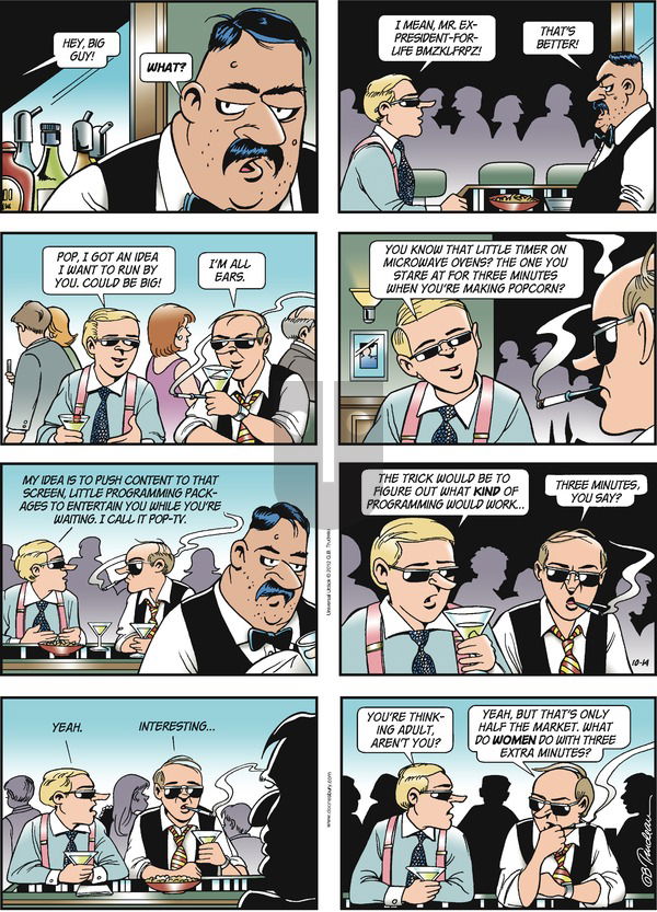 Doonesbury on Sunday October 14, 2012 Comic Strip
