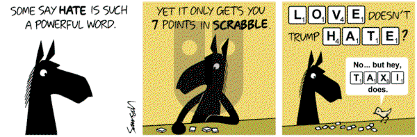 Dark Side of the Horse on Tuesday April 4, 2017 Comic Strip