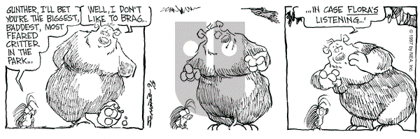 The Grizzwells on Wednesday September 3, 1997 Comic Strip