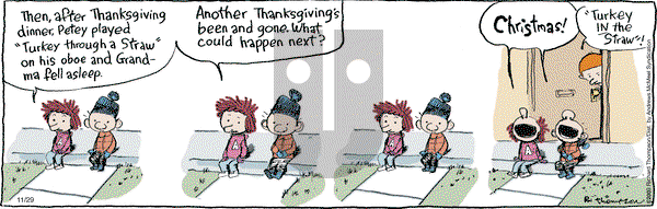 Cul de Sac - Friday November 29, 2024 Comic Strip