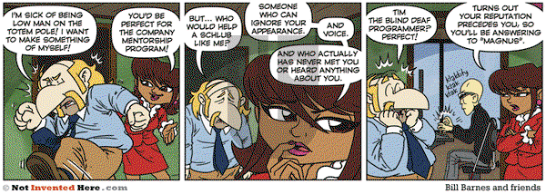 Not Invented Here on Wednesday November 17, 2021 Comic Strip