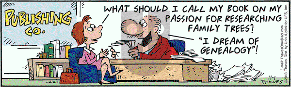 Frank and Ernest on Friday November 1, 2013 Comic Strip