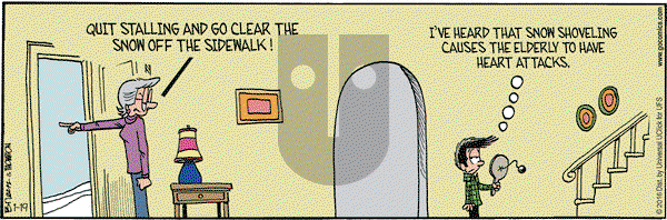 Grand Avenue on Tuesday January 19, 2016 Comic Strip