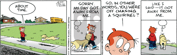 Red and Rover on Thursday February 18, 2021 Comic Strip