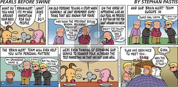 Pearls Before Swine on Sunday January 12, 2014 Comic Strip