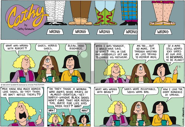 Cathy Classics on Sunday May 19, 2013 Comic Strip