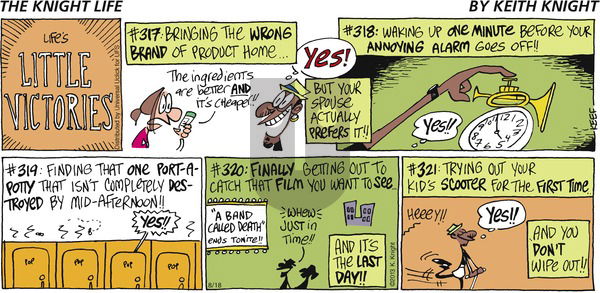 The Knight Life on Tuesday March 18, 2025 Comic Strip