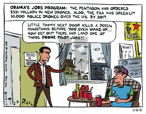 Ted Rall on Monday November 12, 2012 Comic Strip