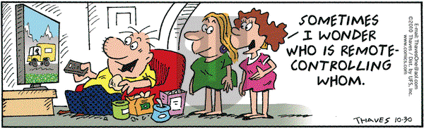 Frank and Ernest on Saturday October 30, 2010 Comic Strip