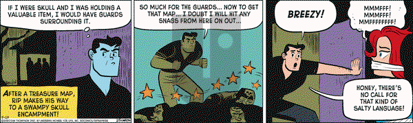 Rip Haywire on Friday July 17, 2020 Comic Strip