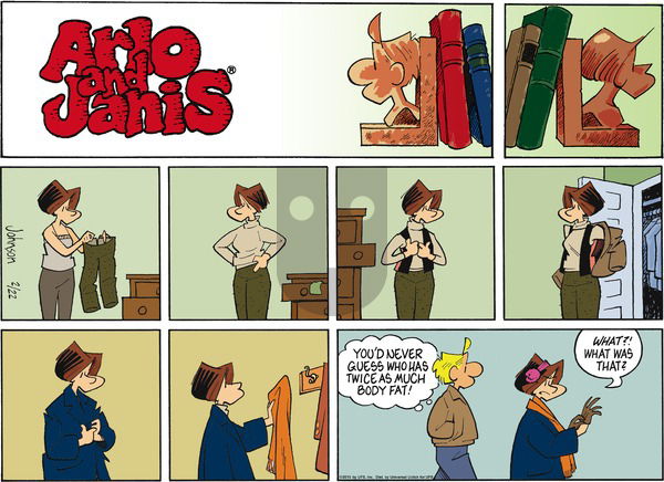 Arlo and Janis on Sunday February 22, 2015 Comic Strip