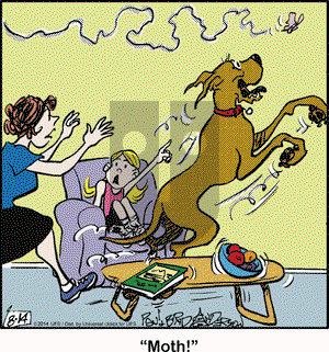 Marmaduke on Thursday August 14, 2014 Comic Strip