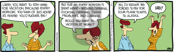 The Buckets on Friday July 24, 2015 Comic Strip