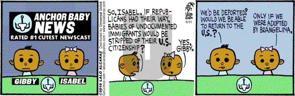 La Cucaracha on Tuesday August 31, 2010 Comic Strip