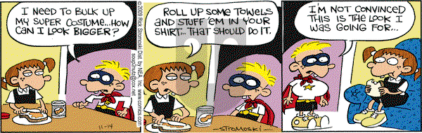 Soup to Nutz - Old on Saturday November 14, 2009 Comic Strip