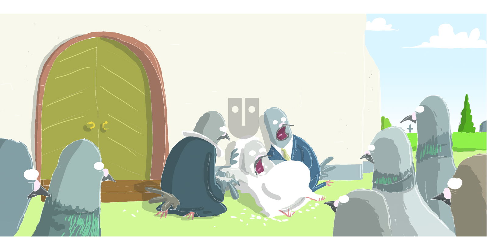 WuMo on Sunday August 17, 2014 Comic Strip