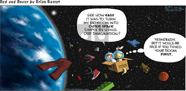 Red and Rover on Sunday October 5, 2014 Comic Strip