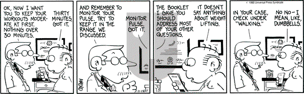 FoxTrot on Wednesday November 14, 1990 Comic Strip