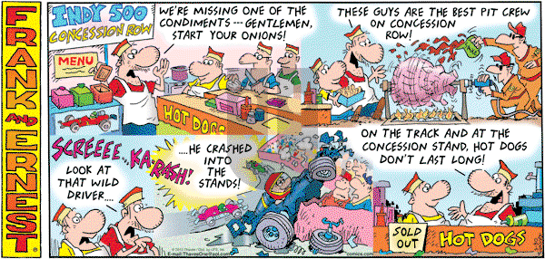 Frank and Ernest on Sunday May 30, 2010 Comic Strip
