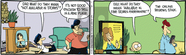 The Buckets on Monday November 26, 2012 Comic Strip