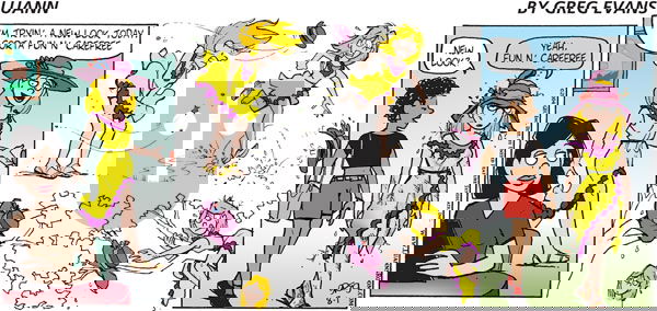 Luann on Sunday August 1, 2004 Comic Strip