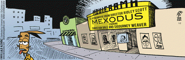 La Cucaracha on Friday January 2, 2015 Comic Strip